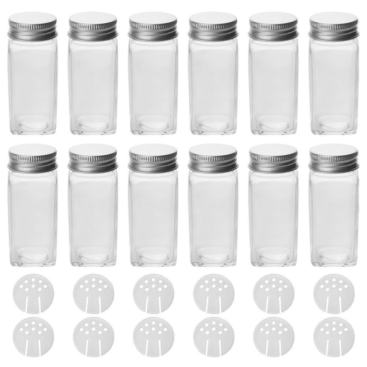 Contenitori & Simili: 12 pcs Gewürzgläser Eckig Glas 120ml – Nuovo (secondo la descrizione) da Thun venduto da Newnewshop 7