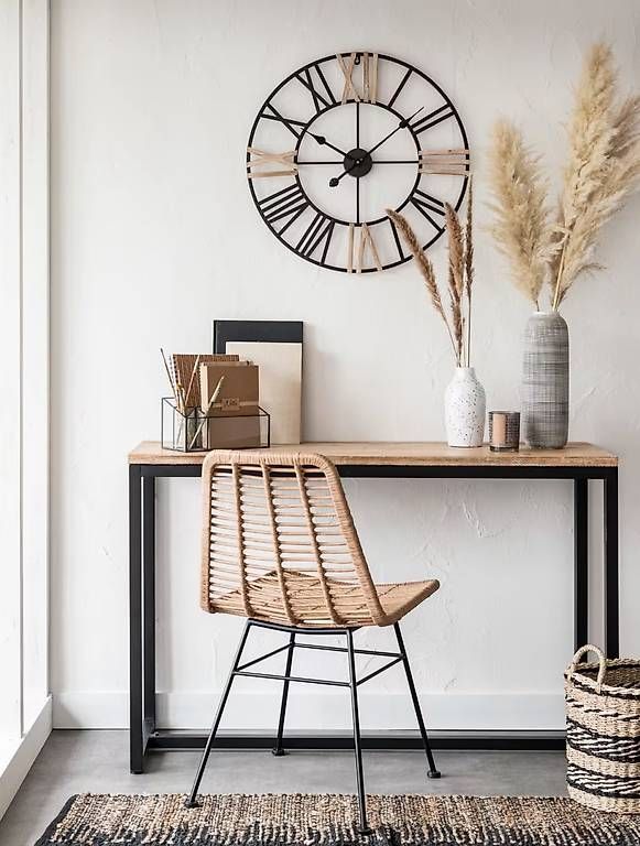 Maisons du monde Stand- & Wanduhren: Maisons du Monde Uhr aus Metall, D60cm – Neu (gemäss Beschreibung) aus Solothurn von Therock7 2
