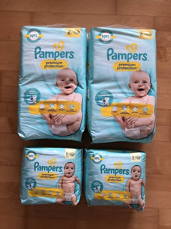 Pampers Premium Protection Windeln Größe 1 - 24 Stück, 2-5kg