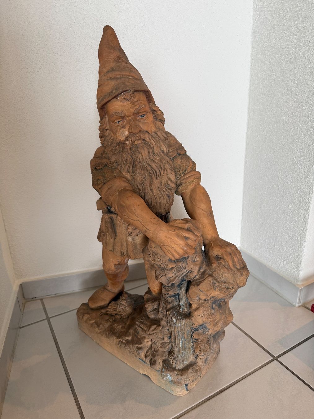 Sculture & Statue: Gartenzwerg aus Ton – Usato da Schindellegi venduto da Haru5