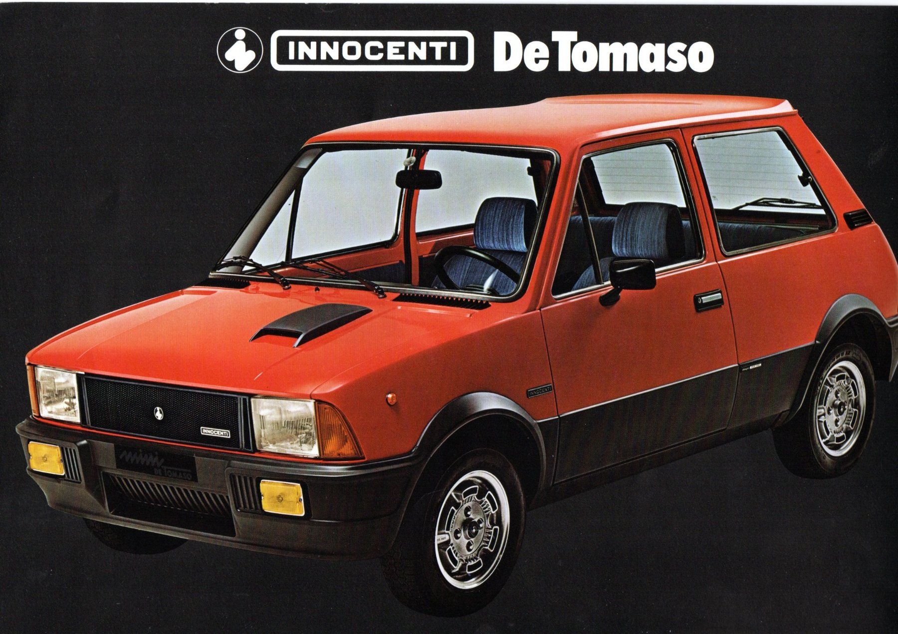 Innocenti Automobili: Innocenti De Tomaso - CH-Original Prospekt & Pressedoku. – Nuovo (secondo la descrizione) da Malans GR venduto da Chueche427
