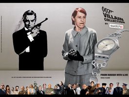 007 Swatch ROSA KLEBB / FROM RUSSIA WITH LOVE - ungetragen