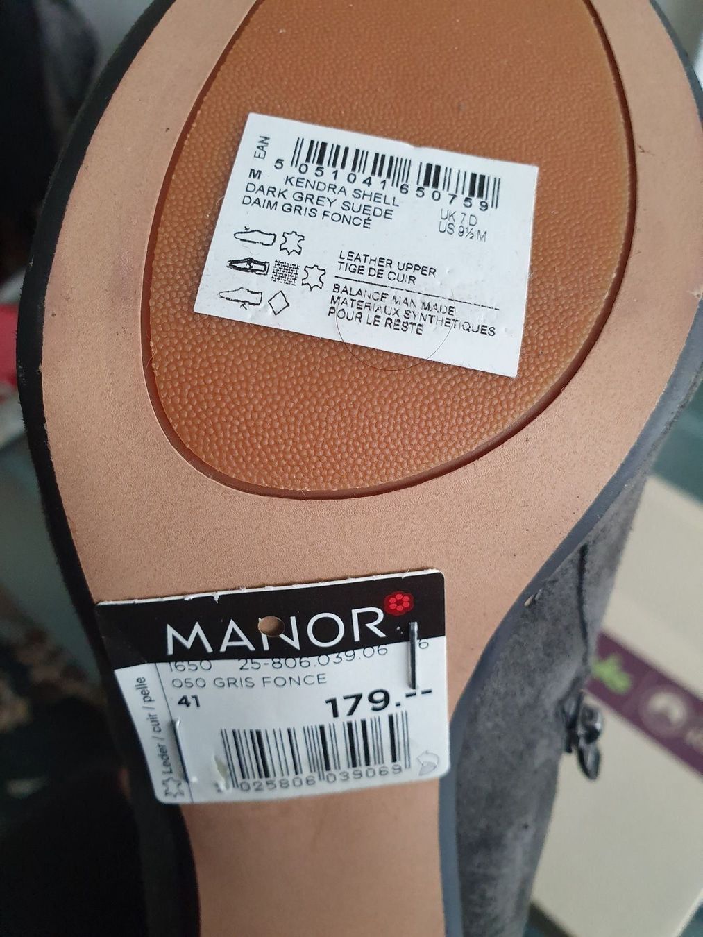 Damenschuhe: Leder Stiefeletten Gr. 41 neu – Neu und originalverpackt aus Thalwil von Coco2025 2