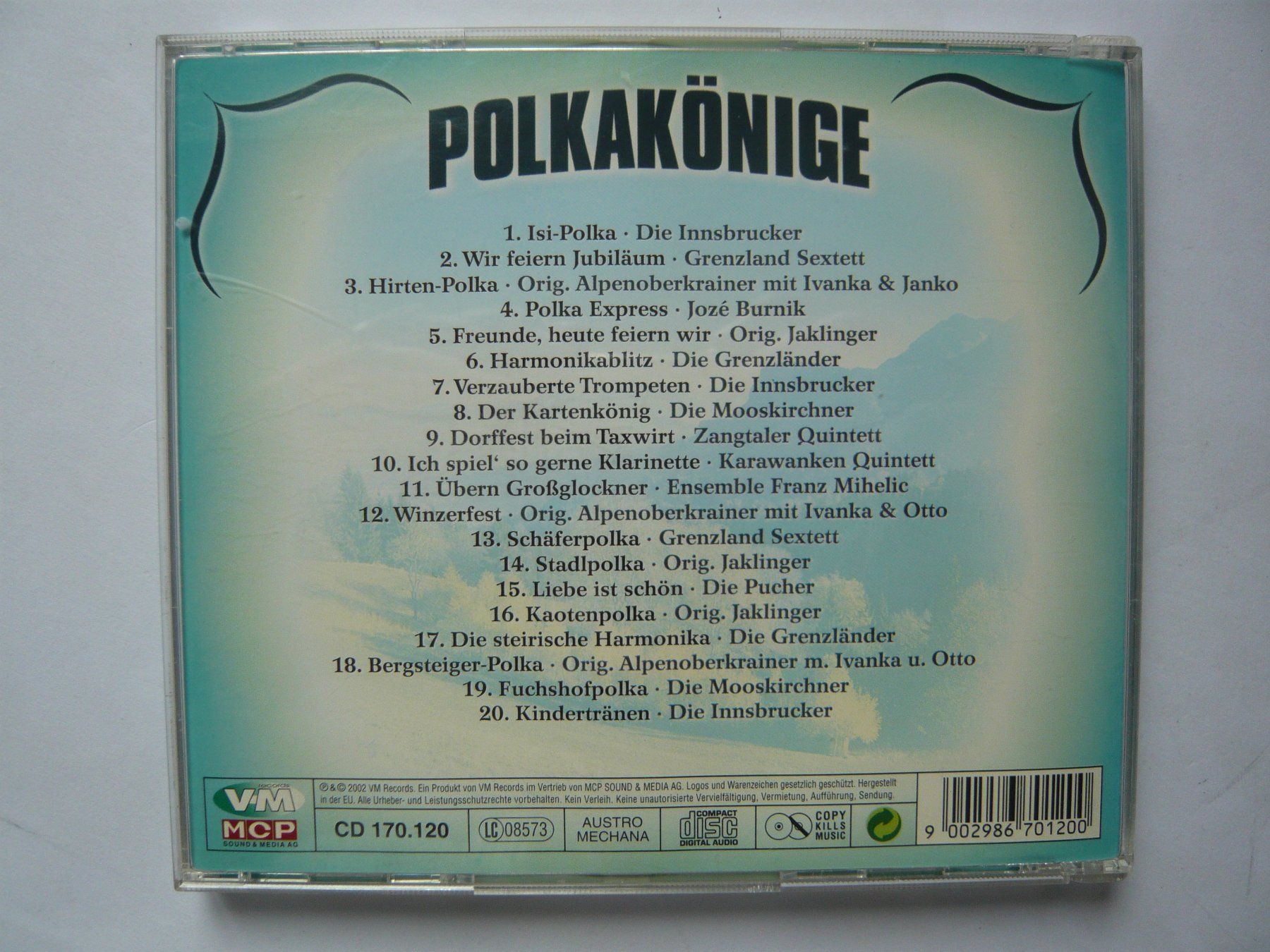 CD: VARIOUS POLKAKÖNIGE – Usato da Winterthur venduto da Cajun 1