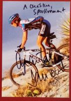 Chantal Daucourt Autogramm signiert Foto 10x15cm Mountainbik