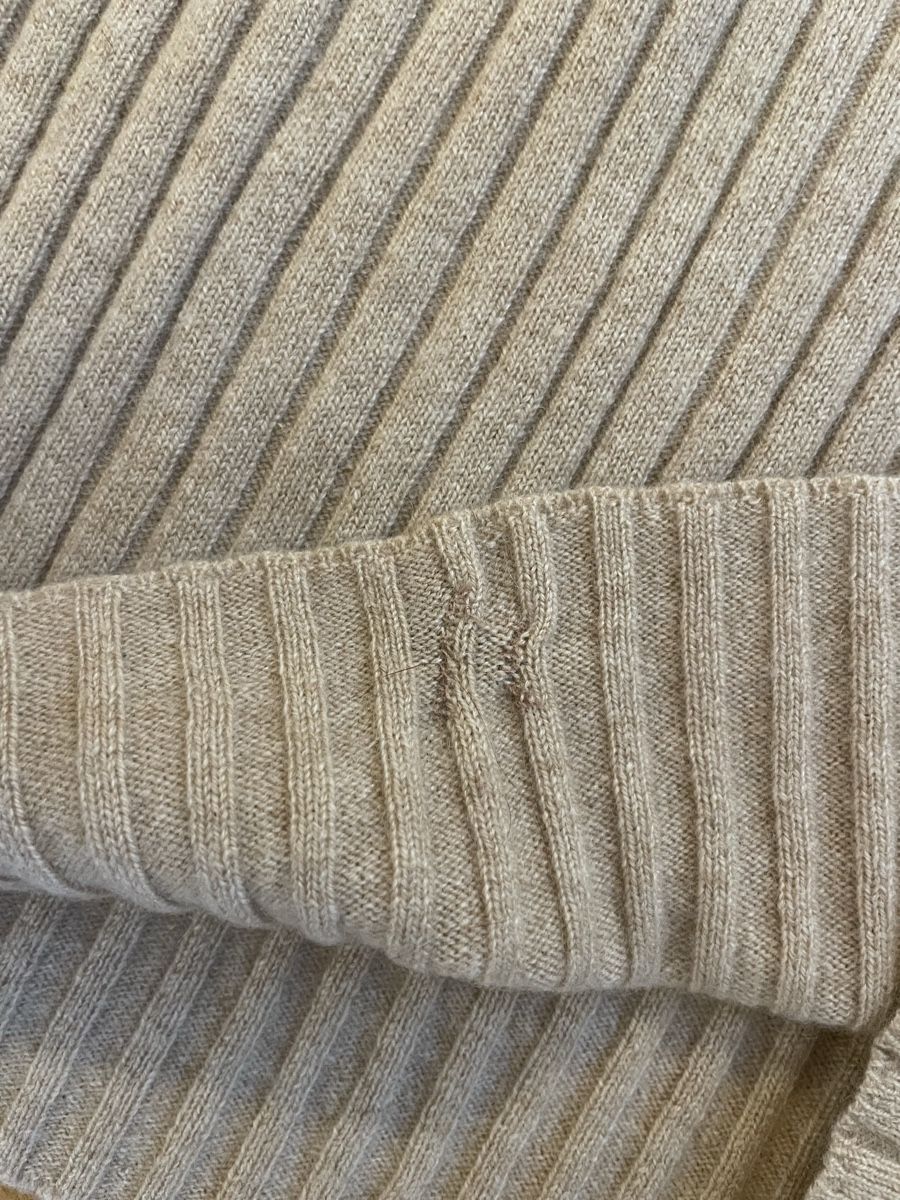 Pulls & Sweat-shirts: Cashmere beiger Turtleneck Pullover - Gr. S – D'occasion à Zürich par katidust 2