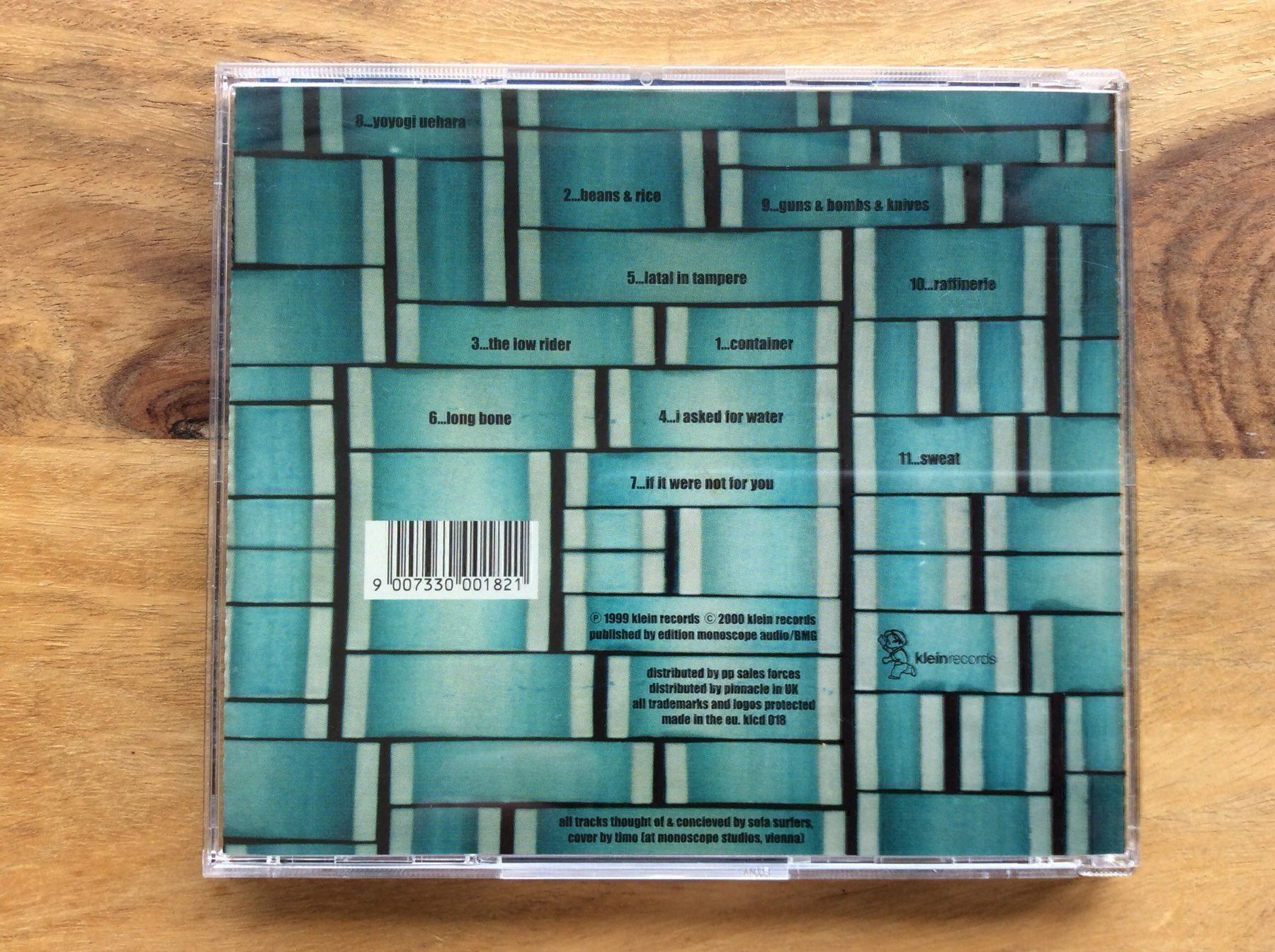 CD: CD Sofa Surfers / Cargo (vergriffen) – Usato da Horgen venduto da flyingpenguin2000 2