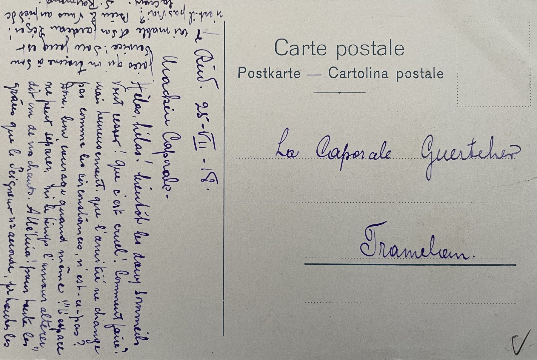 Cartes postales: Biel-Bienne - Le Ried – D'occasion à Savagnier par Ne2065 1