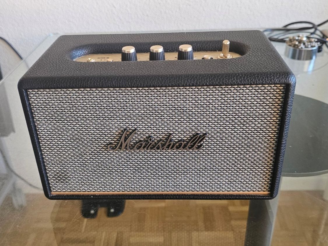 Marshall Casse acustiche: Marshall Acton III Bluetooth Lautsprecher schwarz – Usato da Zürich venduto da tomcat666