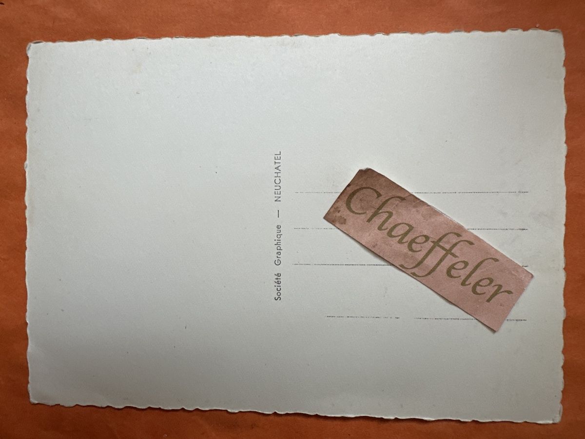 Cartoline postali:  Chamonix et le Brévent, ungebraucht, top – Usato da Zürich venduto da Chaeffeler 1
