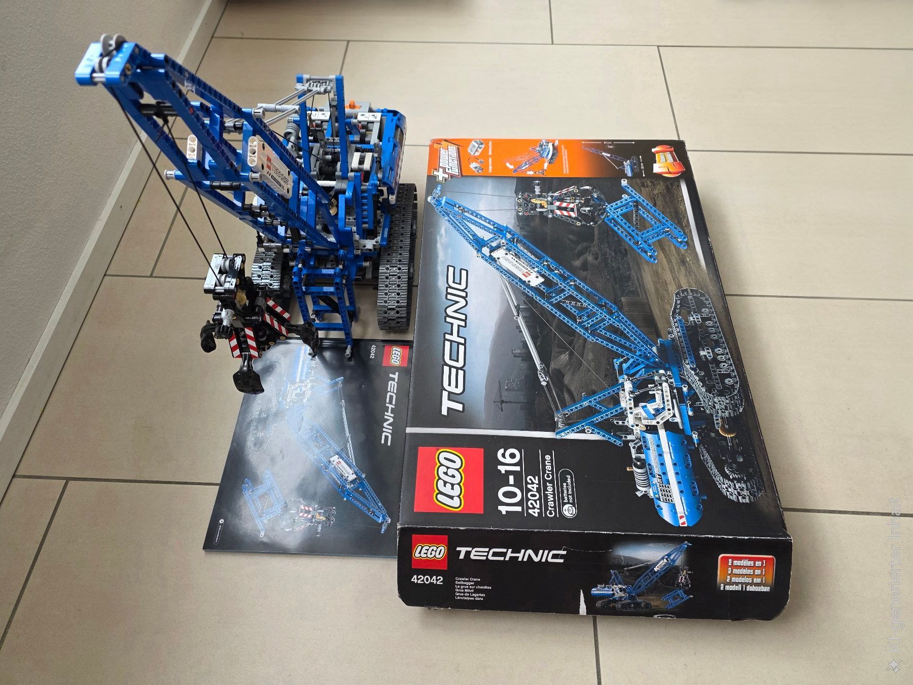 Technics Kit di costruzioni: LEGO Technic 42042 - Seilbagger. Zusammengebaut! – Usato da Kaiseraugst venduto da Haubitz60 3