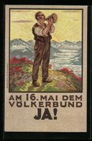 Mann in den Bergen, Volksabstimmung Völ