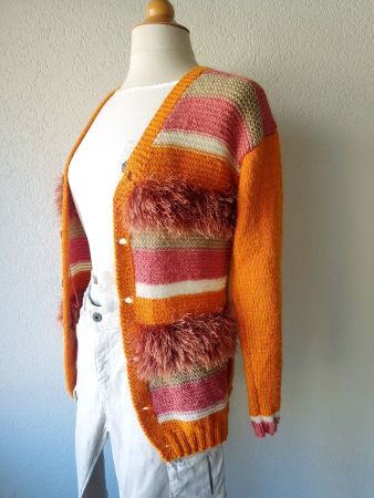 STRICKJACKE CARDIGAN XS STRICKWARE JACKE , top zu Shirt hose