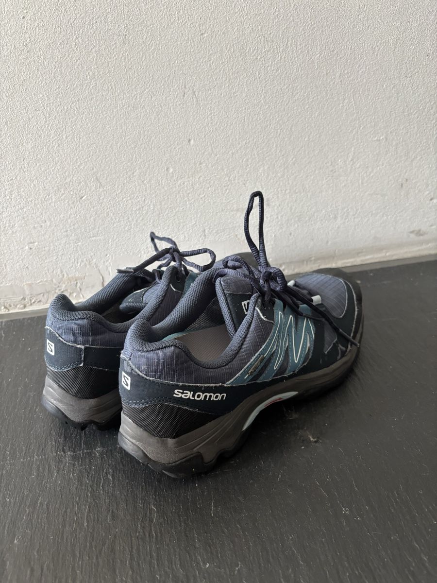 Salomon Herrenschuhe: Salomon Wanderschuhe blau Grösse 41.5  Zustand – Gebraucht aus Winterthur von leo_ejl 2