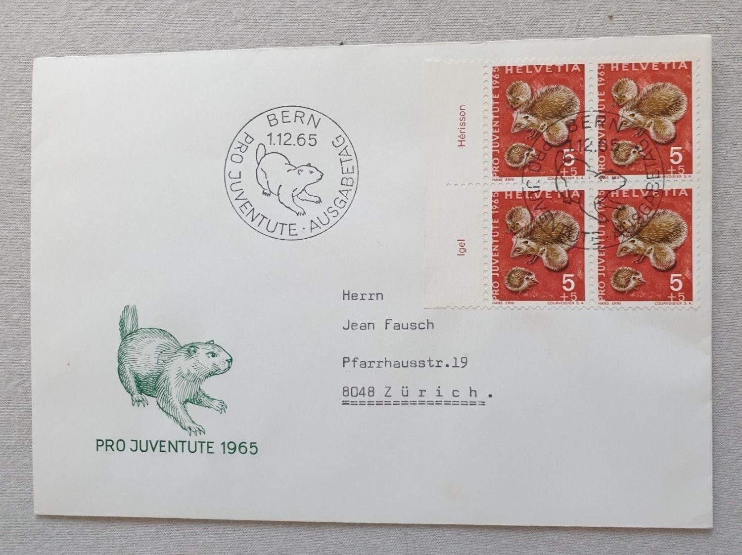 Tutti i francobolli: (187) Pro Juventute 1965 mit ET Stempel – Usato da Schwarzhäusern venduto da Inot3