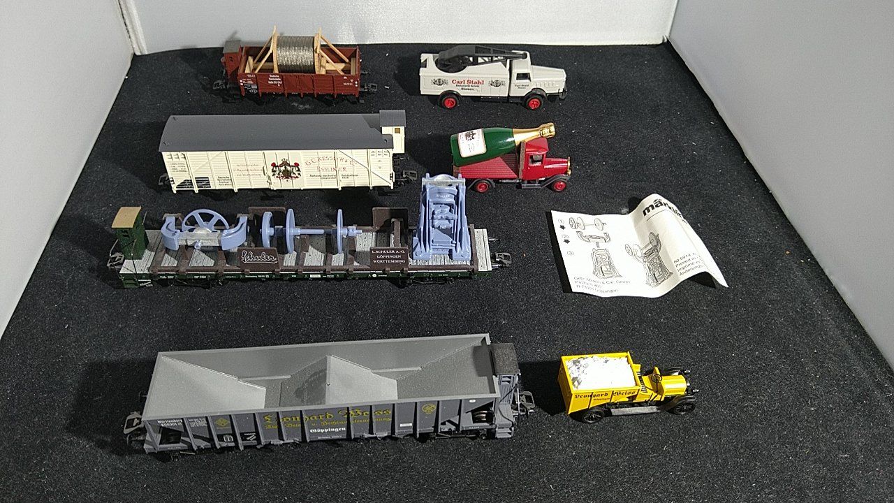 Märklin Trains électriques: 4 Museumswagen 2000/2001/2002/2003 – Neuf (Voir description) à Uster par Regenwurm61