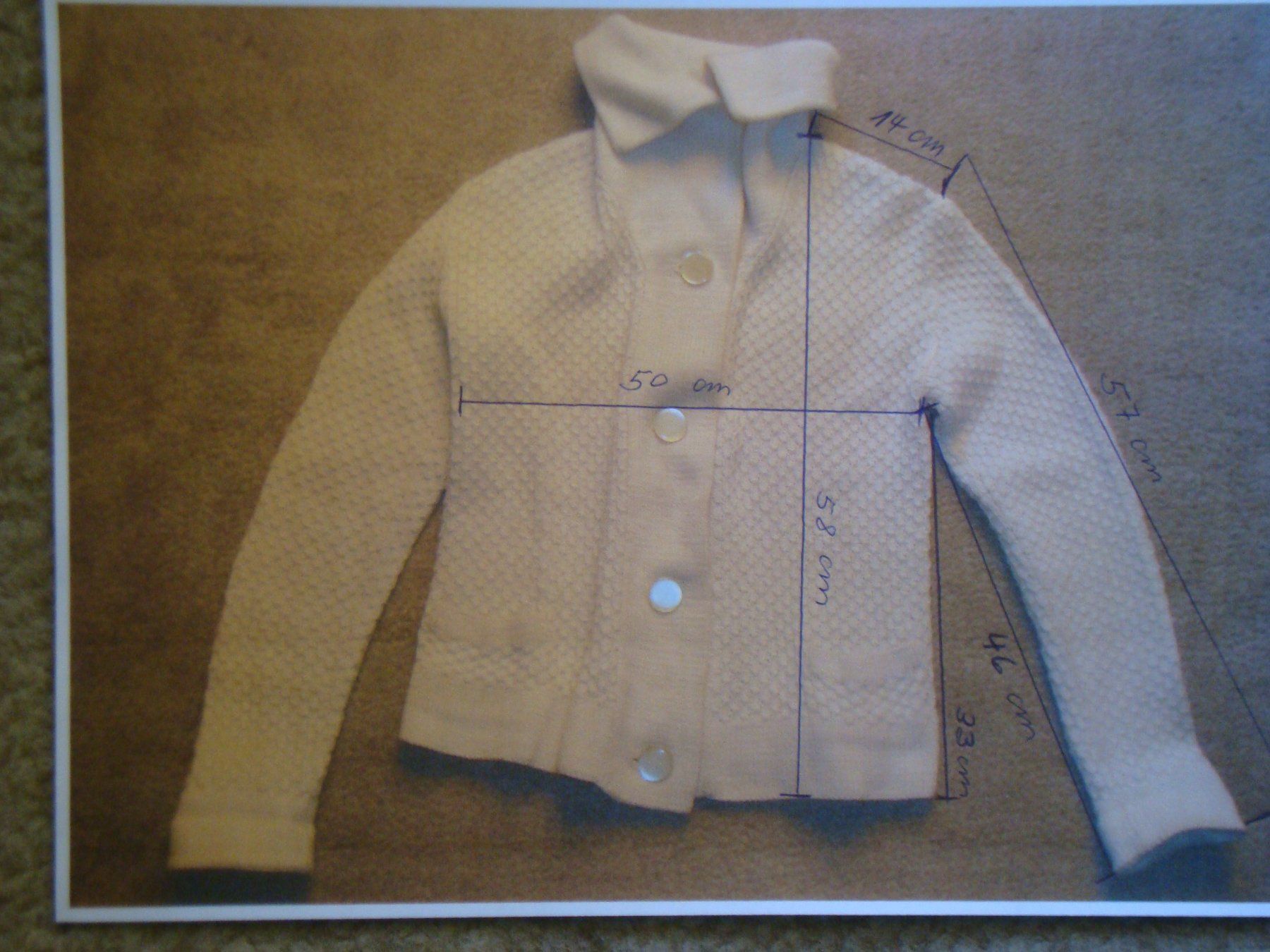 Giacche: Strickjacke - eierschalenfarbig/beige – Nuovo (secondo la descrizione) da Pfungen venduto da jungstein 2