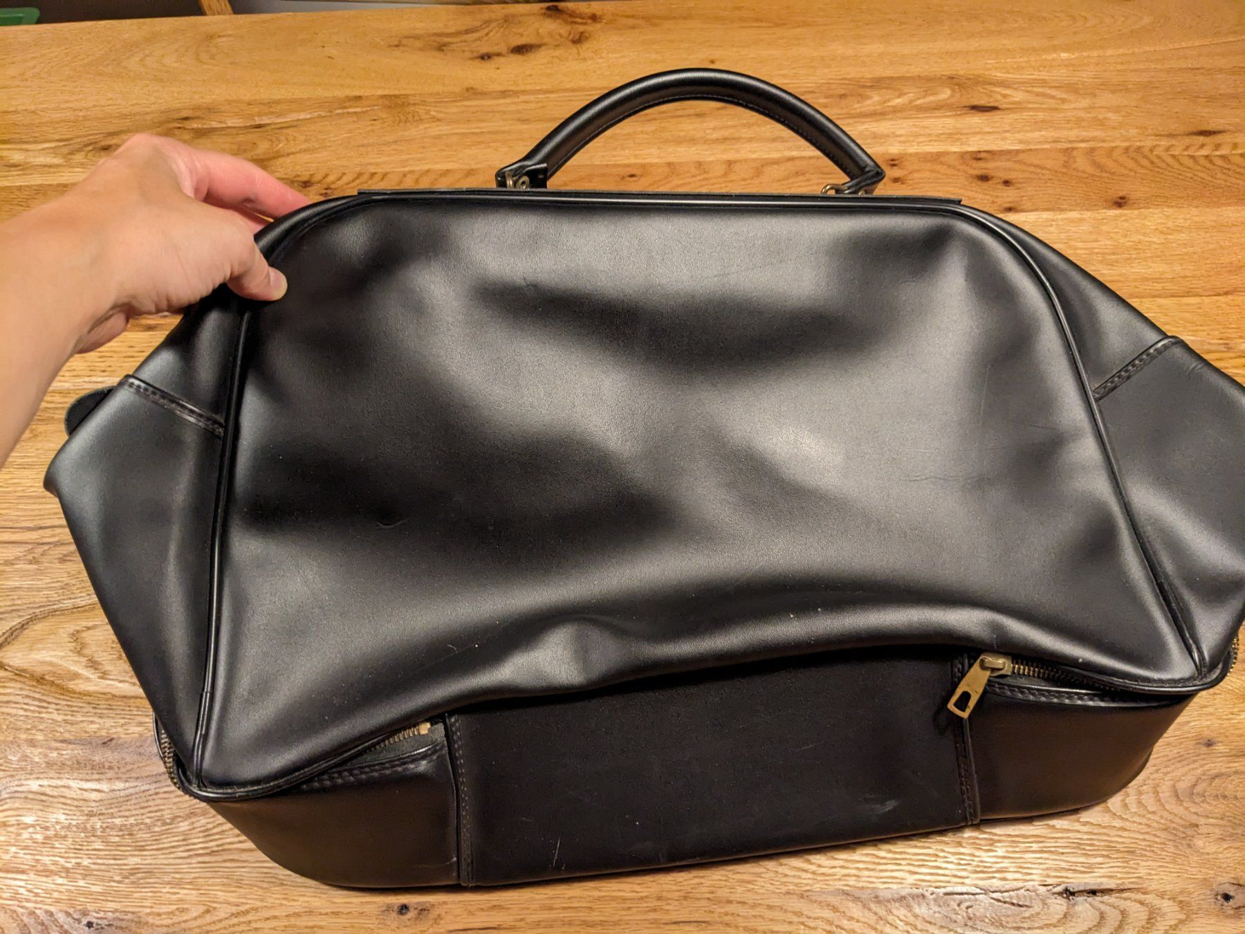 Borse: wunderschöne, retro Reisetasche, Overnighter – Usato da Basel venduto da labaffe01 1