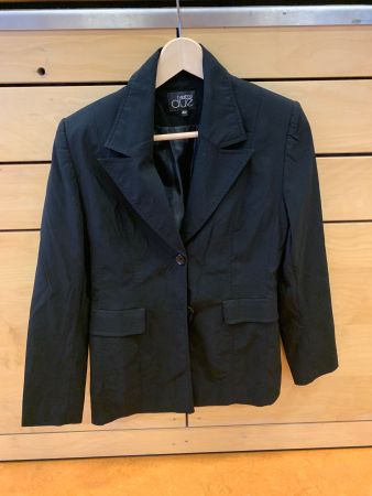 Damen Sakko Blazer Anzug Schwarz Gr. 40 Vestino Business