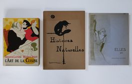 Toulouse-Lautrec Konvolut. Inkl. 7 Lithografien.