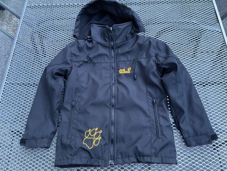 Jack Wolfskin Kinderjacke schwarz Grösse 116