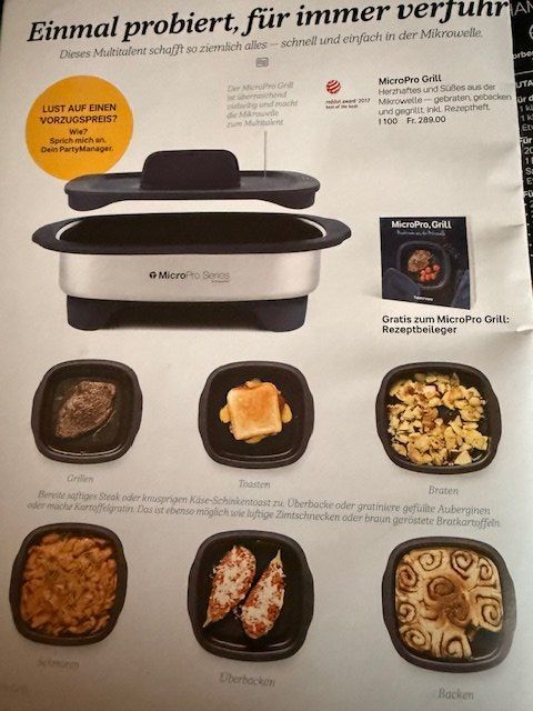 Tupperware Appareils de cuisine: MicroPro Gill Tupperware – D'occasion à Uster par Greece123 1