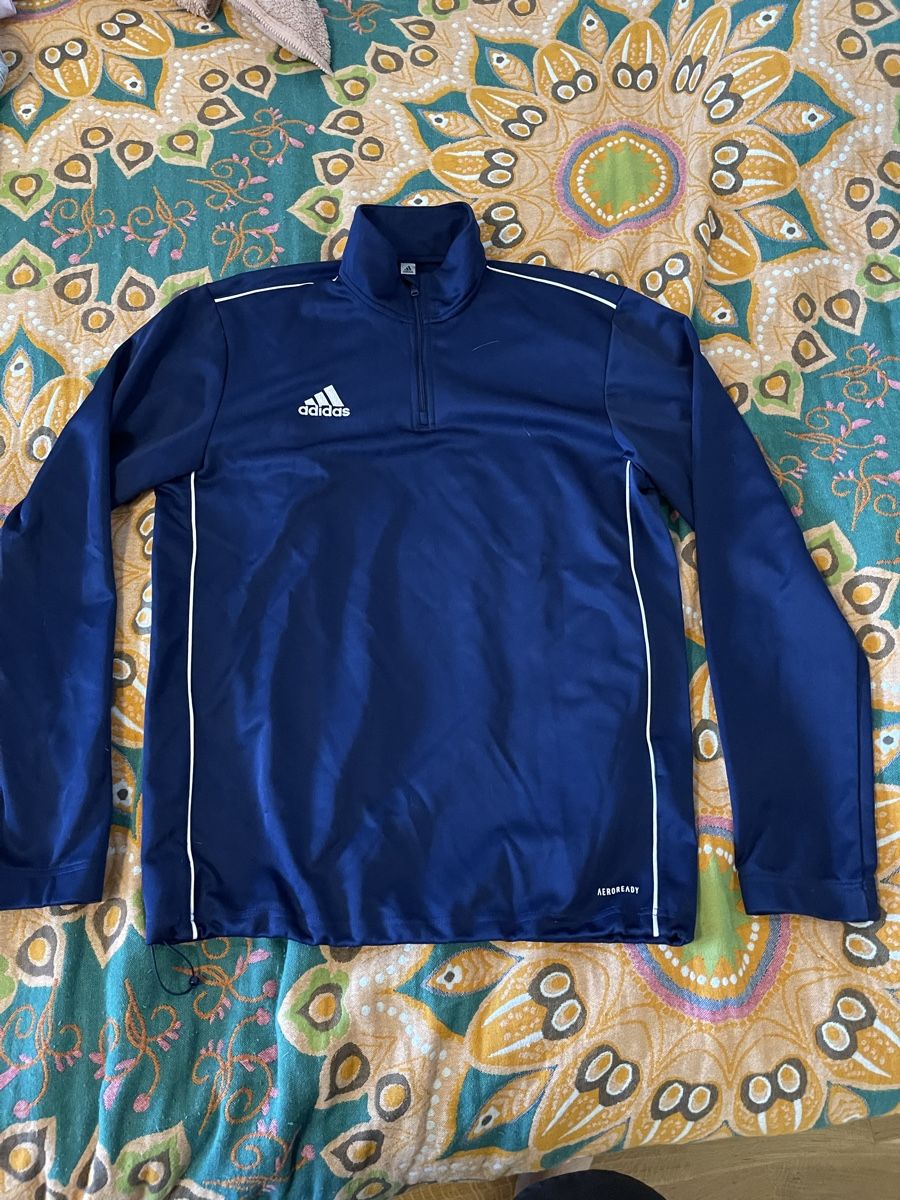 Adidas Pullover & Sweatshirts: Pull-over Adidas bleu marine fermeture éclair taille M – Gebraucht aus Genève von Elisabeth.17 5