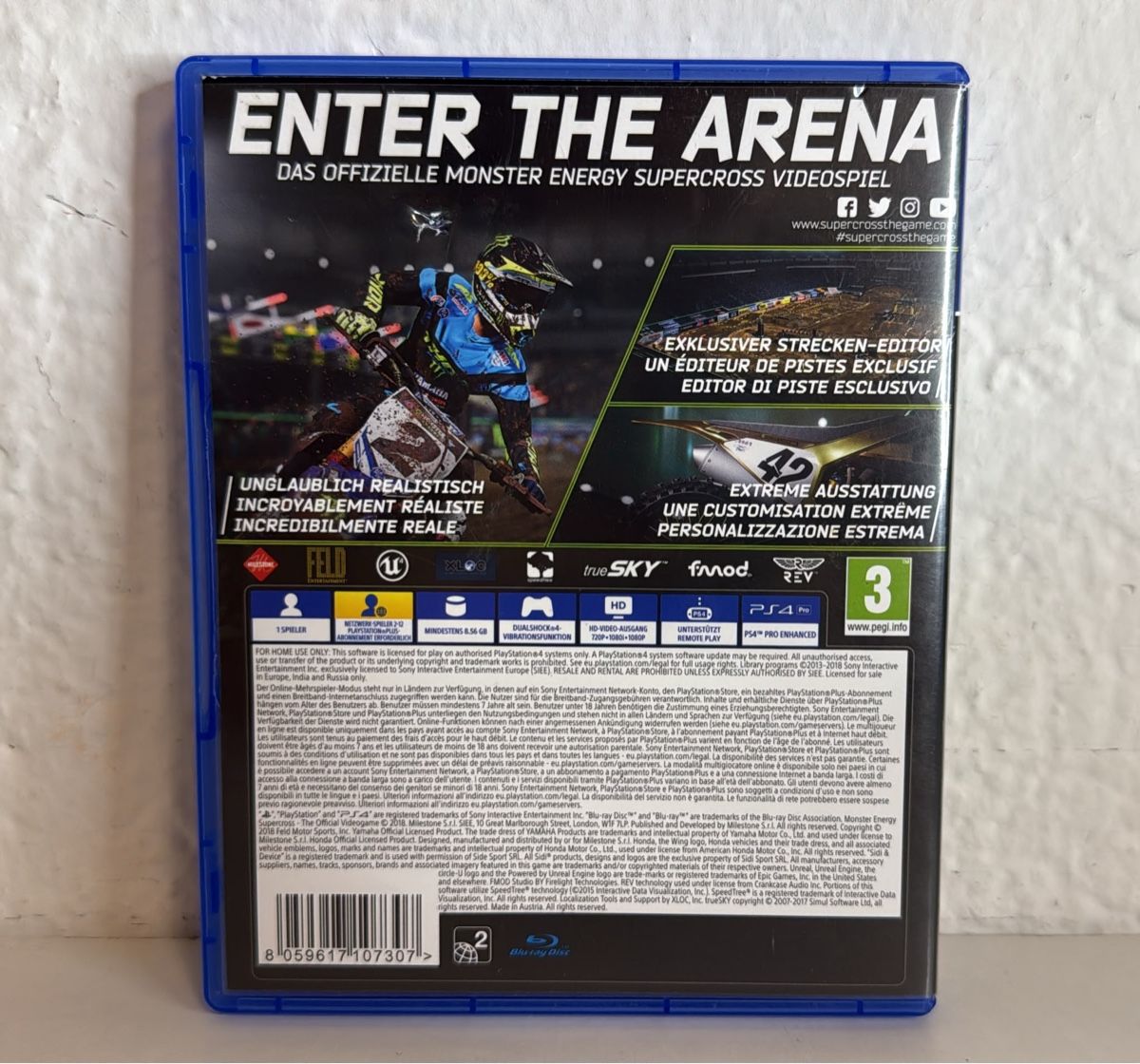 Sony Giochi: Monster Energy Supercross - PS4/PS5 Game – Usato da Ehrendingen venduto da bubulence 1