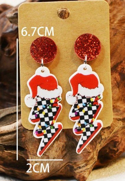 Ohrringe & -stecker: Boucles d''oreille originales sur le thème de Noël, NEUF – Neu und originalverpackt aus Chavornay von fifi1373 4