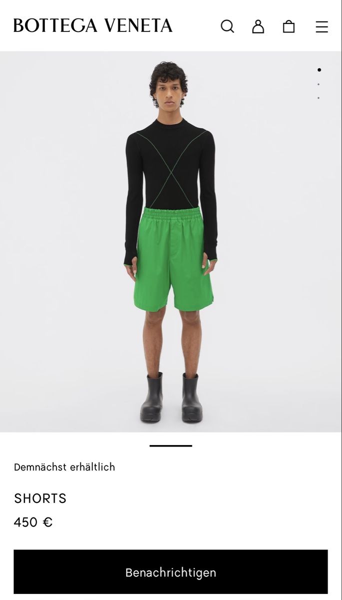 Bottega Veneta Pantaloni: Bottega Veneta Shorts – Nuovo (secondo la descrizione) da Sevelen venduto da daVinci02 3