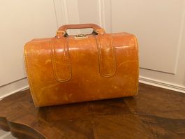 Kultige Kosmetiktasche Vollleder