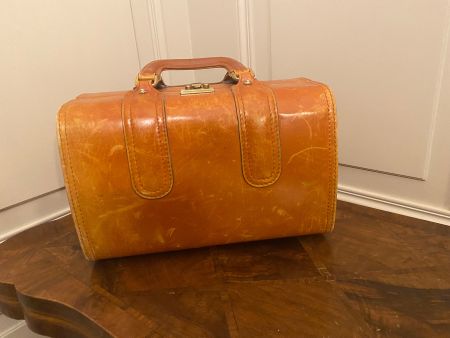 Kultige Kosmetiktasche Vollleder