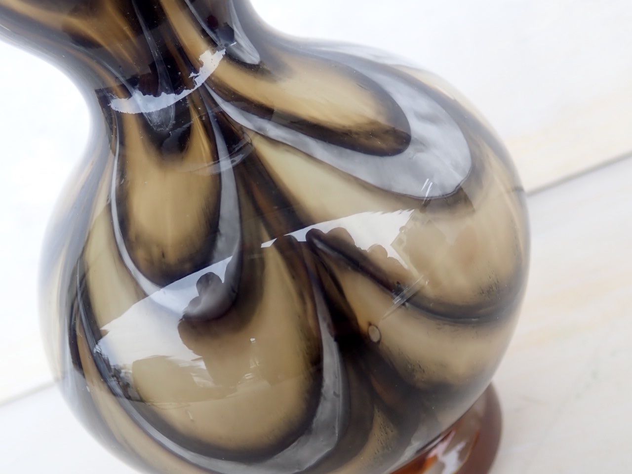 Murano Vasi & Recipienti: Vintage Vase Glas Moretti Opaline Firenze Murano – Usato da Wil SG venduto da BrocknRoll 4