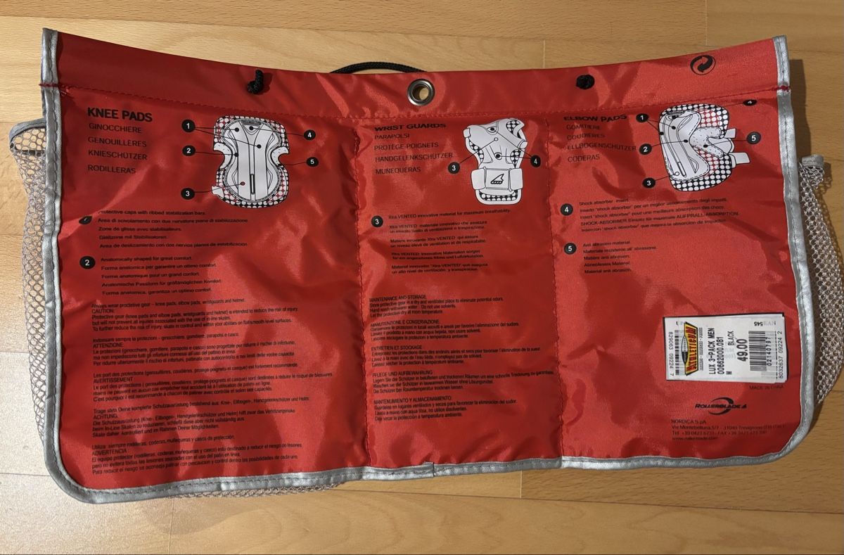Protezioni & Imbottiture: Rollerblade Schoner – Usato da Bonstetten venduto da swiss_diver 2