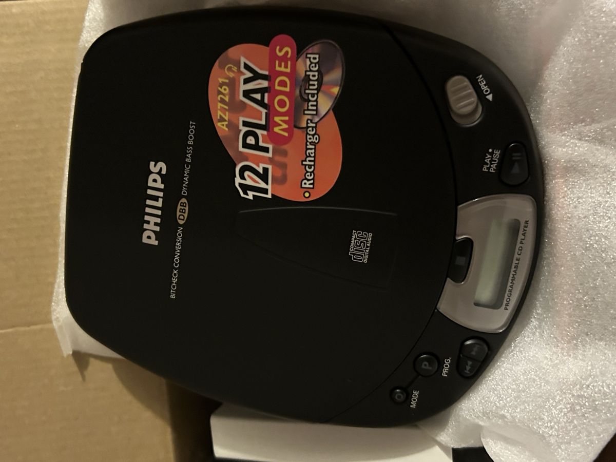 Philips Lettore multimediale portatile: Lecteur CD portable Philips AZ7261 avec chargeur – Nuovo e nell'imballaggio originale da Thierrens venduto da Bigla 8