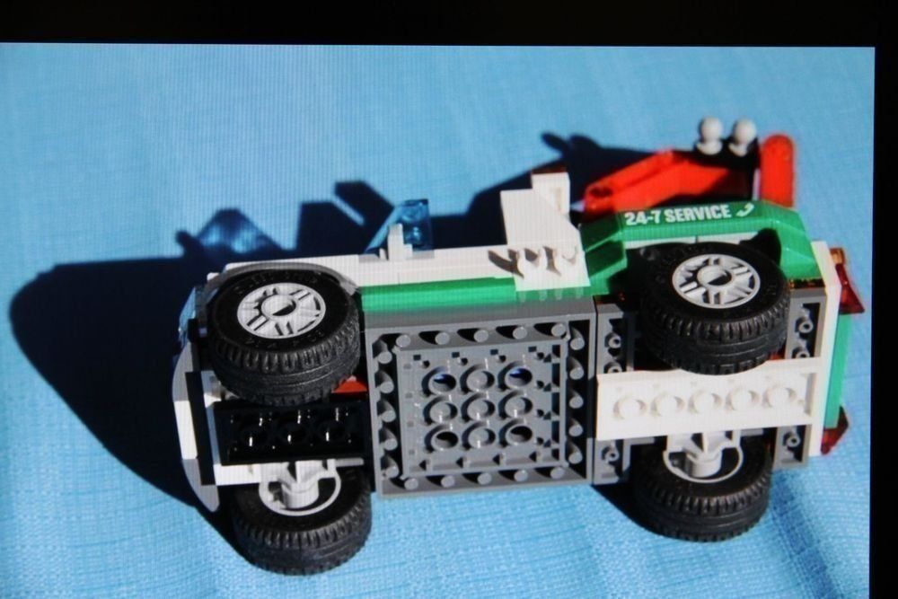 Lego Kit di costruzioni: Lego, Abschleppfahrzeug, Fahrer, Kran – Usato da Nesselnbach venduto da ubourson 6