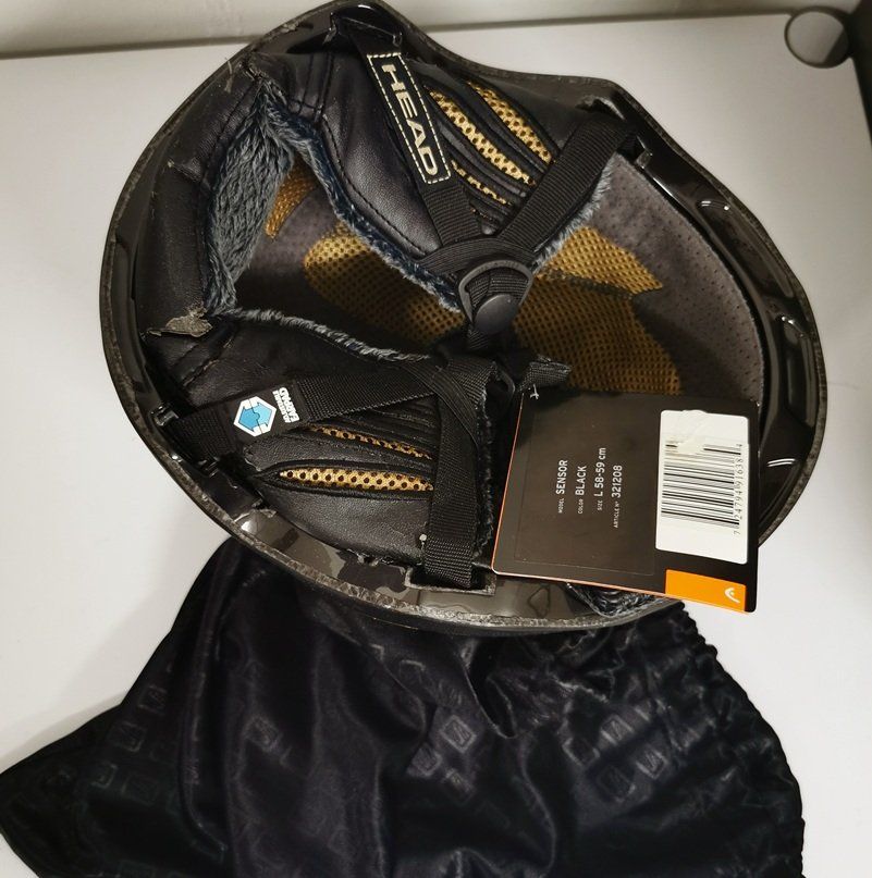 Head Helme: HEAD Skihelm Sensor Series, Black, Grösse L 58-59 cm – Gebraucht aus Wilen b. Wollerau von morethanmusic 3