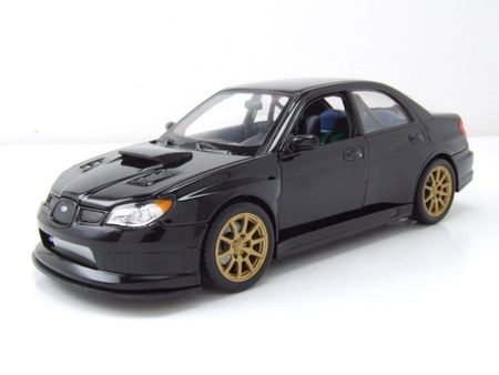 Subaru Impreza WRX STI II Phase III 2005-2007 schwarz   1:24