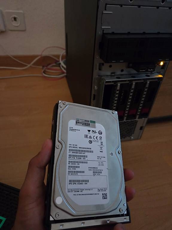 Server: HP Proliant ML30 G10 Server, 32gb, 16tb – Usato da Carouge GE venduto da EdoLiver 1
