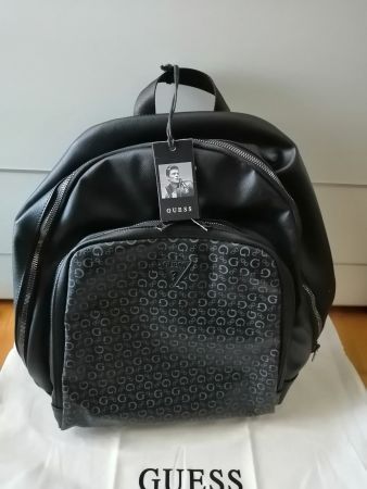 GUESS Mark Rucksack Backpack schwarz Black Unisex