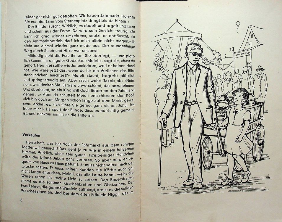 SJW 319 H. Bolliger Das Körbchen des Blinden 2. Auflage o.J.