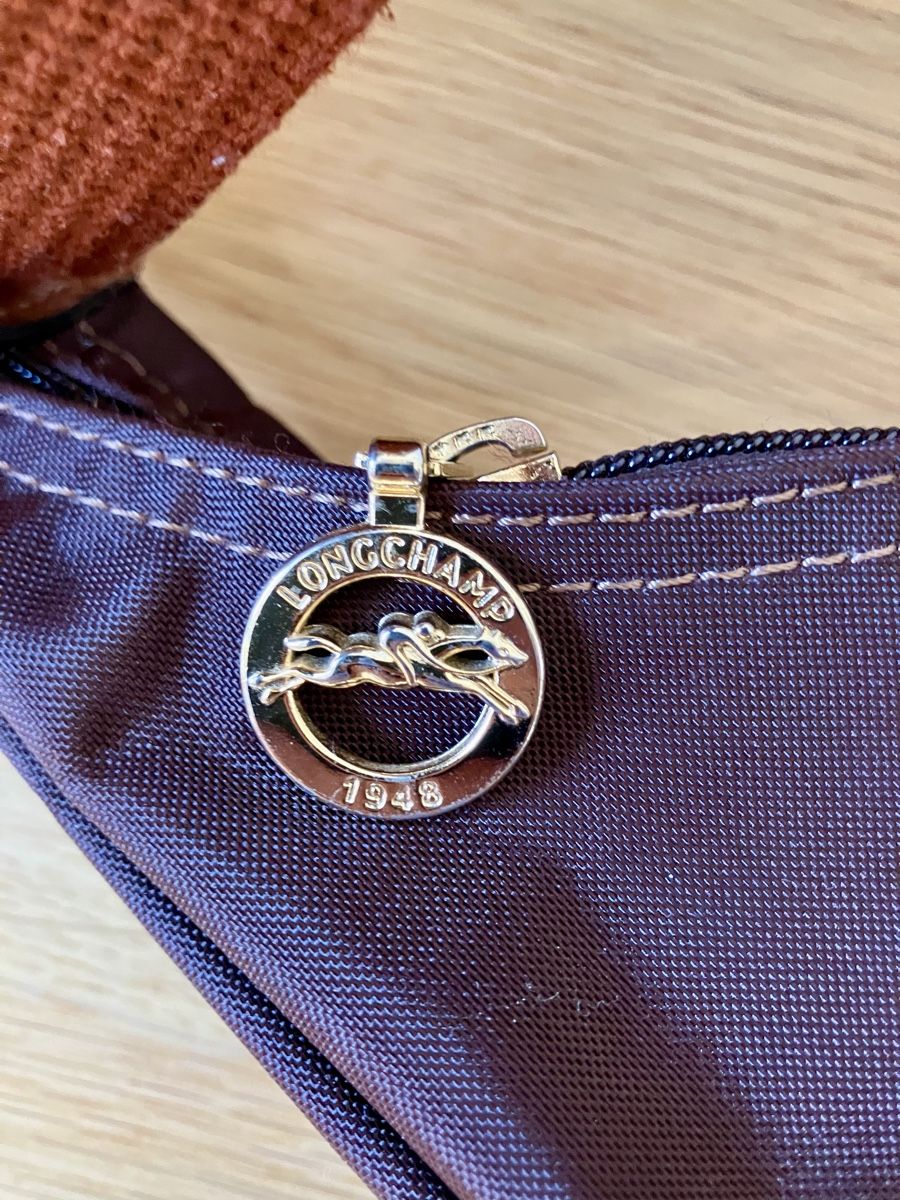 Longchamp Borse da donna: Original Longchamp Umhängetasche 'Le Pliage Original' Schoko – Usato da Zürich venduto da Ra.ahel 4