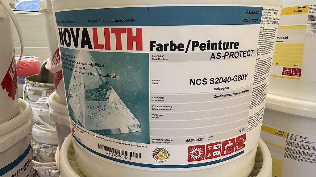 Colori: Fassadenfarbe AS Potect von KABE Farben – Usato da Egerkingen venduto da Padi730 1
