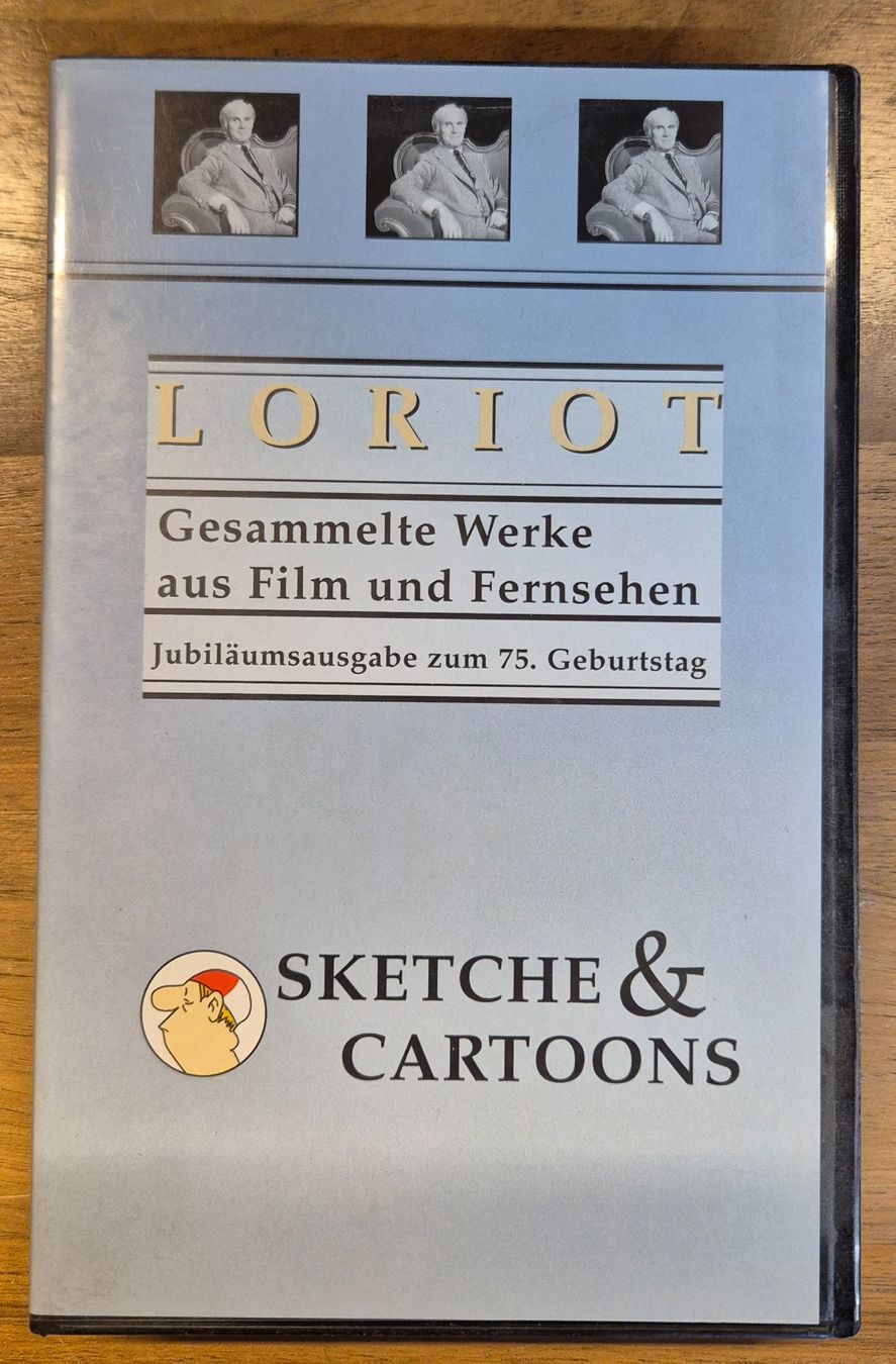 Tutti i VHS: VHS-Videokassette Loriot "Sketche&Cartoons" – Usato da Spreitenbach venduto da Weha9