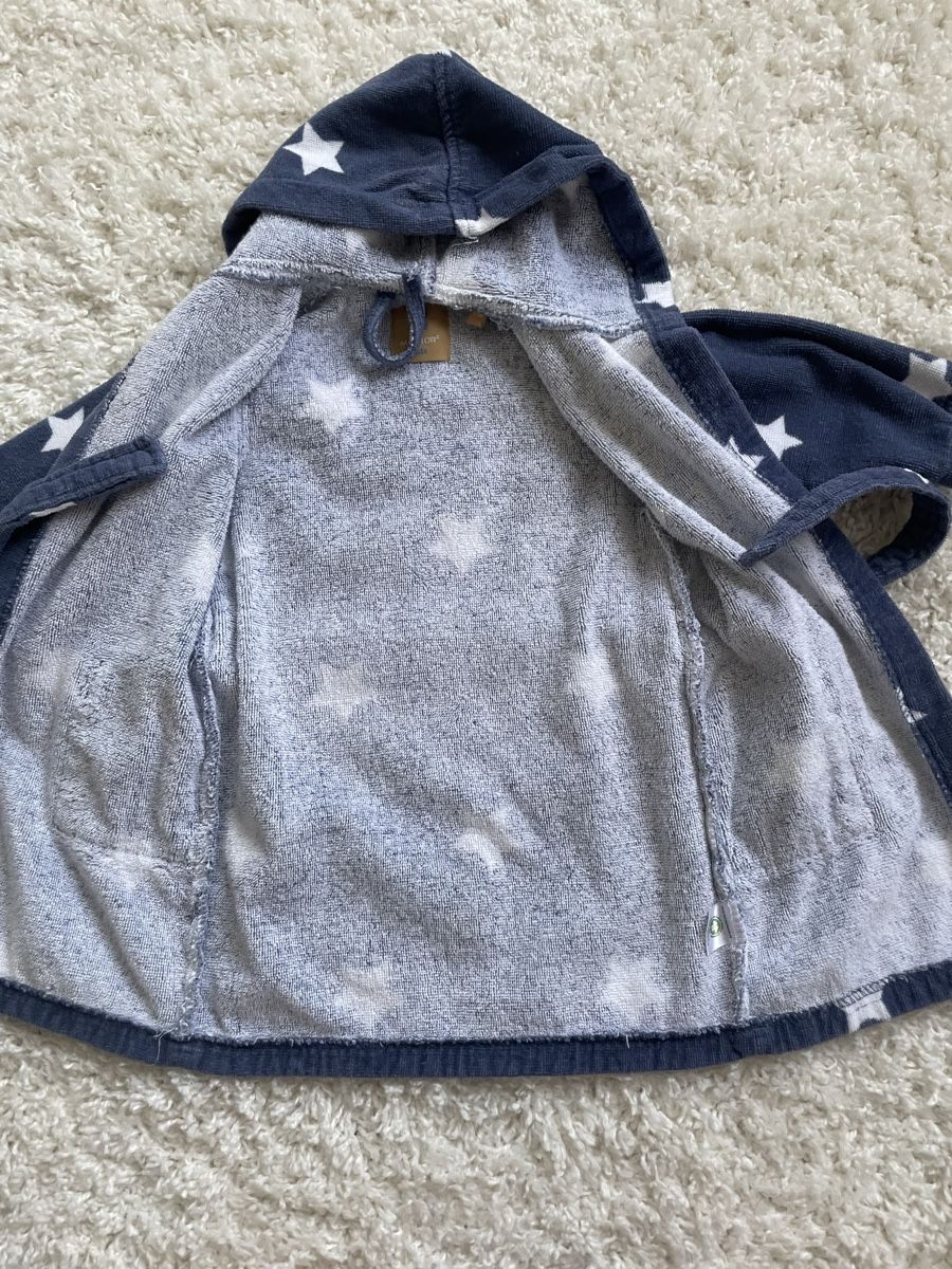 Accappatoi: Peignoir bébé étoiles bleu taille 6-12 mois  – Usato da Versoix venduto da Pti-pois 1