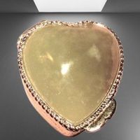 💖Vintage Pillendose Herzform Naturstein (Onyx/Achat)💖1/9💫