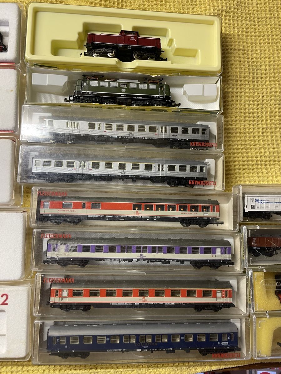 Fleischmann Modelleisenbahnen: Modelleisenbahn Fleischmann div. Lokomotiven/Zugwaggons – Gebraucht aus Staldenried von abrigger 2