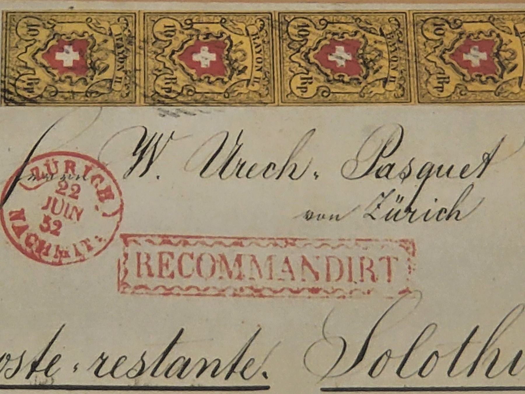 Tutti i francobolli: Briefmarken "Schweiz spezial" - Bundesmarken Rayon – Nuovo (secondo la descrizione) da Weinfelden venduto da michaelino 3