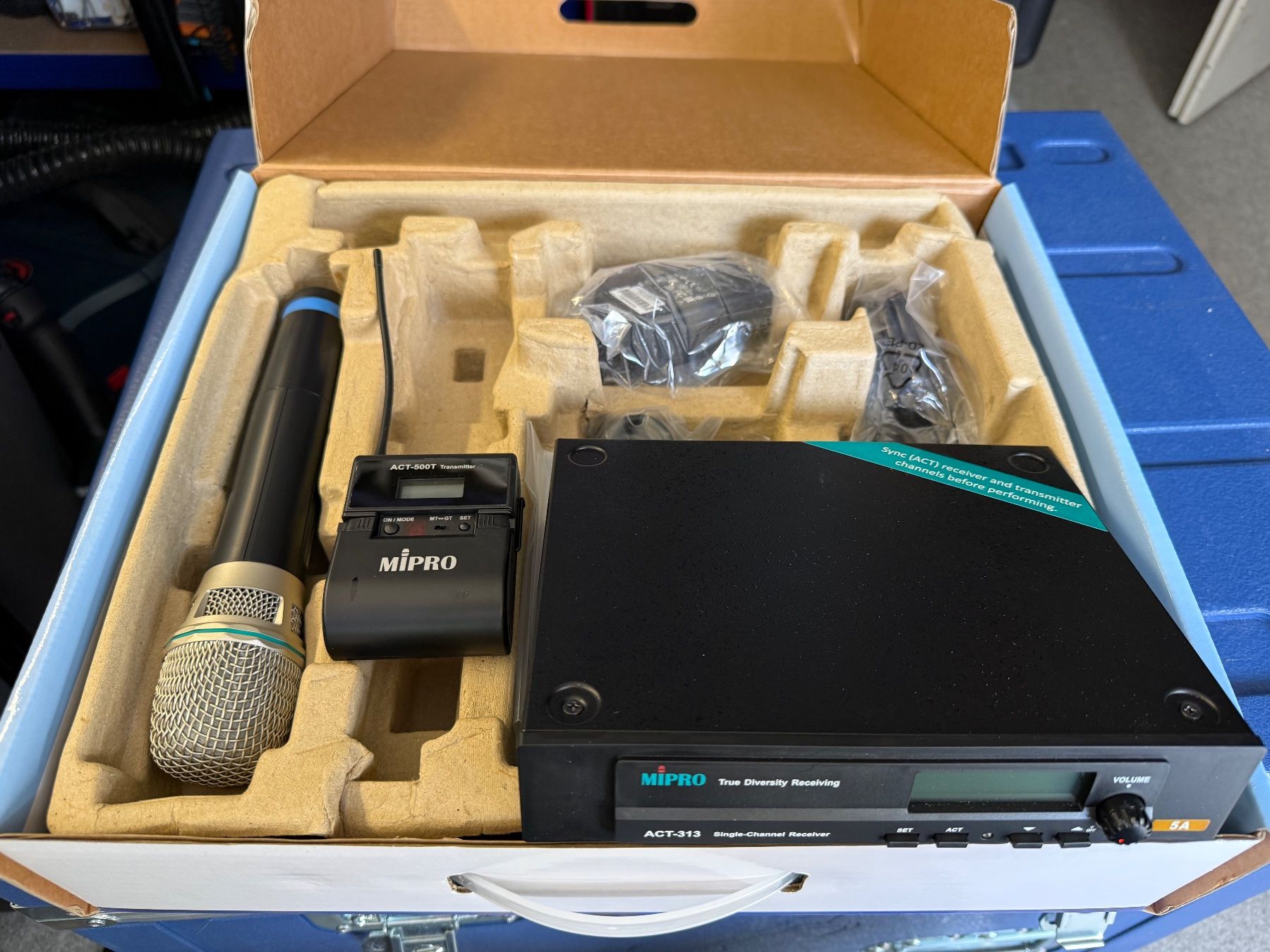 MIPRO Microfoni: Mipro ACT313 1 Kanal Funkset – Usato da Tann venduto da faderman 3