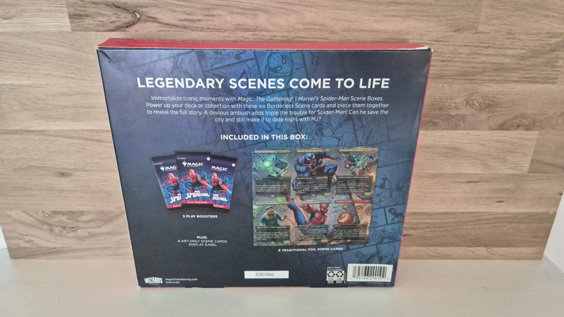 Spiele: Magic The Gathering Marvel Spiderman Showdown Scene Box NEU – Neu und originalverpackt aus Bassersdorf von retrolab 2